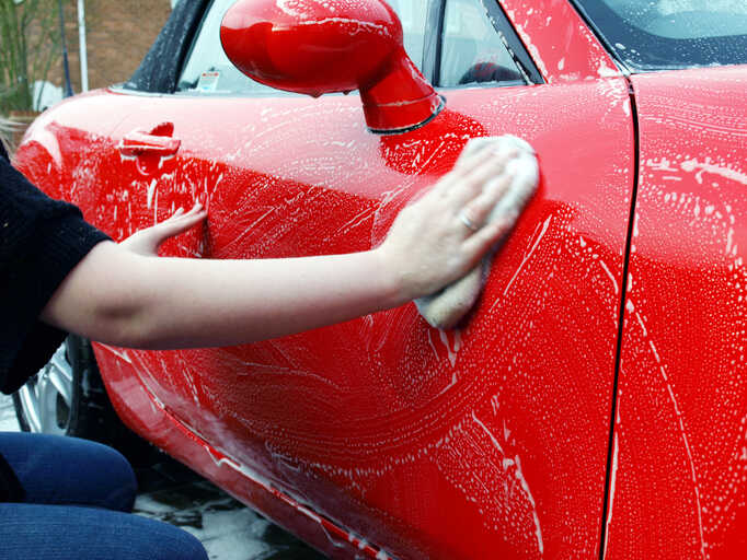 mycie samochodu
